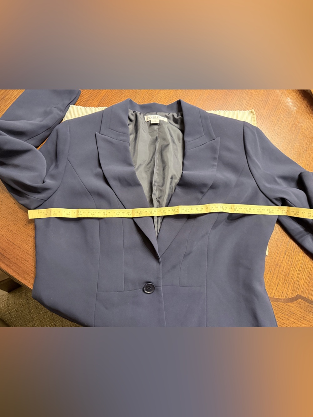 Pendleton lined blazer-NWOT size 12 - Picture 6 of 6